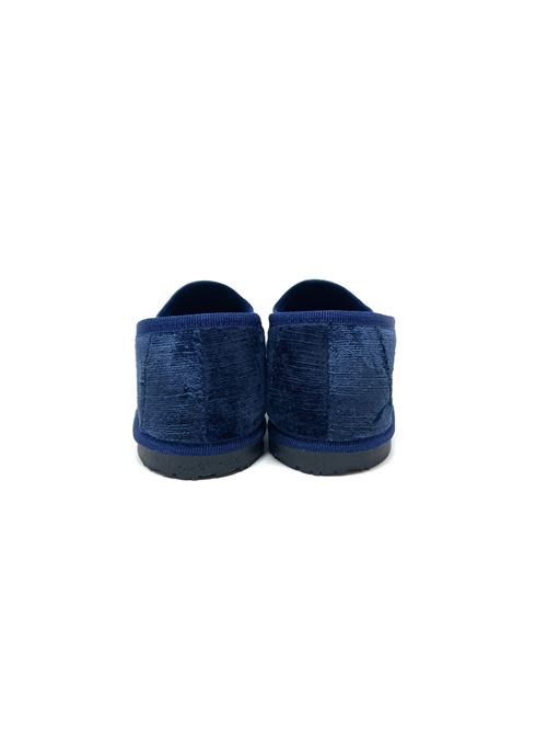 Friulana-Slipper aus Wildleder IL LACCIO | FRIU/COCOVELLUTONAVY BLU